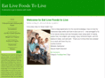 eatlivefoodstolive.com