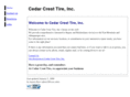 cedarcresttire.com