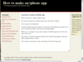 how-to-make-an-iphone-app.com