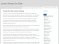 juniorshortsonsale.com