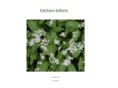 kitchen-letters.com