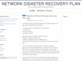 networkdisasterrecoveryplan.com