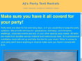 ajspartytentrental.com