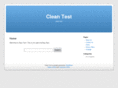 cleantest.com