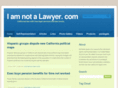 iamnotalawyer.com