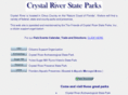 crystalriverstateparks.org
