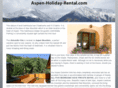 aspen-holiday-rental.com