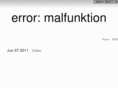 malfunktion.org