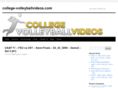 college-volleyballvideos.com