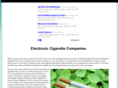 electroniccigarettecompanies.com