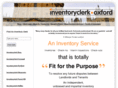 inventoryclerkoxford.co.uk