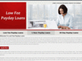 lowfeepaydayloans.me