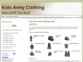 kidsarmyclothing.net