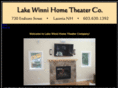 lakewinnihometheater.com