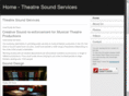 theatresound.biz