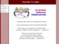 psalmstosing.com
