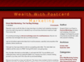 wealthwithpostcards.com