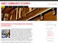 amstcommunitystudies.org