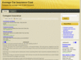 averagecarinsurancecost.org