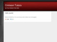 crimsontutors.com