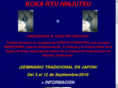 kogaryuninjutsu.com