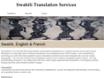 swahilitranslationservices.com