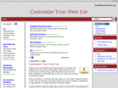 customizeyourowncar.net