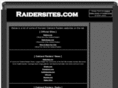 raidersites.com