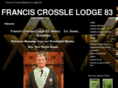 franciscrosslelodge83.com