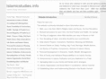 islamicstudies.info