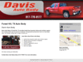 davisautobodyandpaint.com