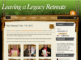 leavingalegacyretreats.com