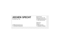 jochenspecht.com