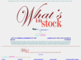 whatsinstock.com