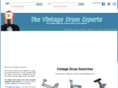 thevintagedrumexperts.com
