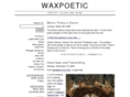 waxpoetic.org