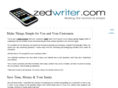 zedwriter.com