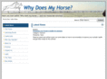 whydoesmyhorse.co.uk