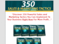 350salesmarketingtactics.com