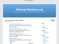 rationalnumbers.org