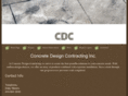concretedesigncontracting.com