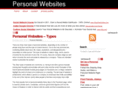 personalwebsites.org