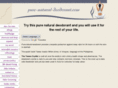 pure-natural-deodorant.com