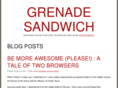 grenadesandwich.com