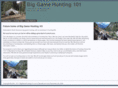 biggamehunting101.com