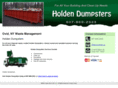 holdendumpsters.com