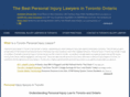 thetorontoinjurylawyer.com