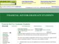 financialaidforgraduatestudents.com