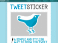 tweetsticker.com