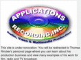 applicationsrecording.com